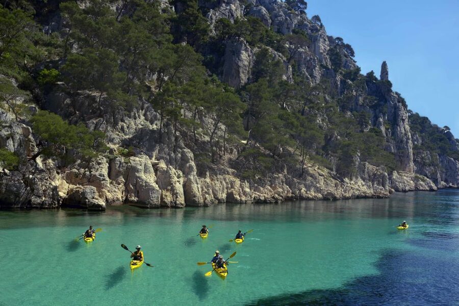 Cassis: Calanques National Park Sea Kayaking Tour - What the kayaking itself feels like