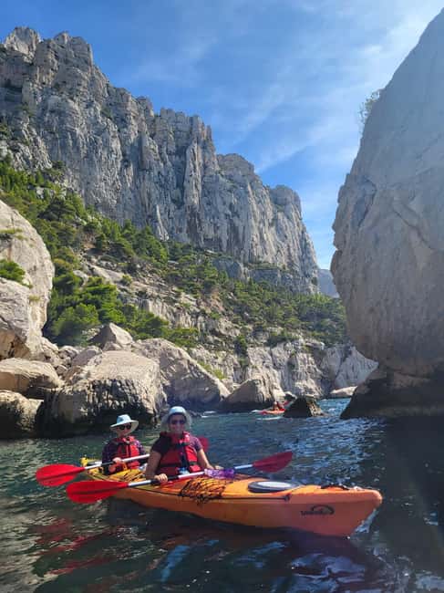 Cassis: Calanques National Park Sea Kayaking Tour - Swimming, lunch, and the right things to pack