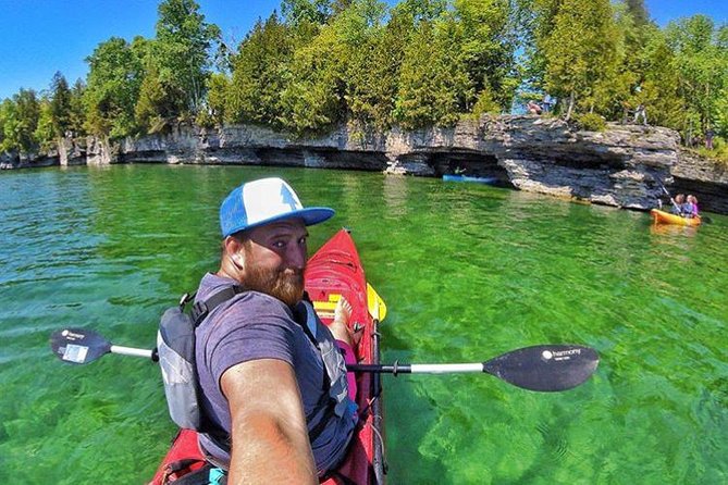 Cave Point Kayak Tour - Jacksonport gives the tour its relaxed starting point
