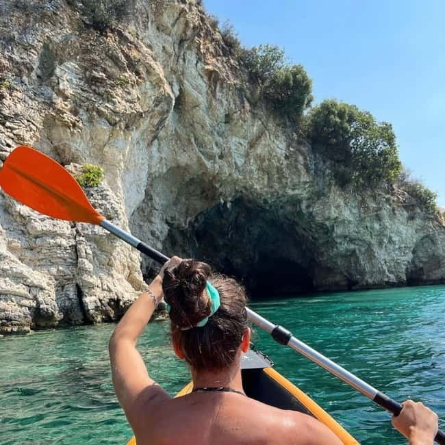 Caves of Porto Palermo: Kayak/SUP Tour with Castle Sea View - Thirty Minutes at the First Secluded Beach