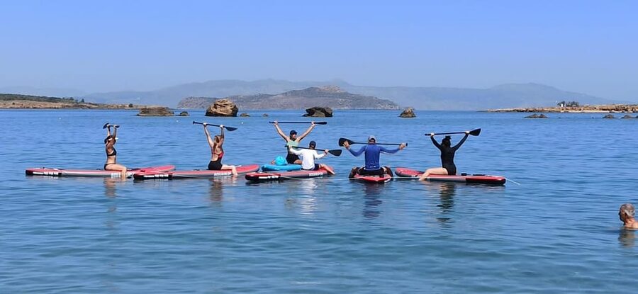 Chania: Morning or Sunset Stand-up Paddleboard Pilates - Key points before you book