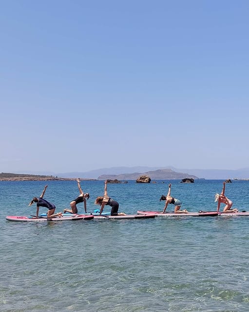 Chania: Morning or Sunset Stand-up Paddleboard Pilates - Photos that add real value