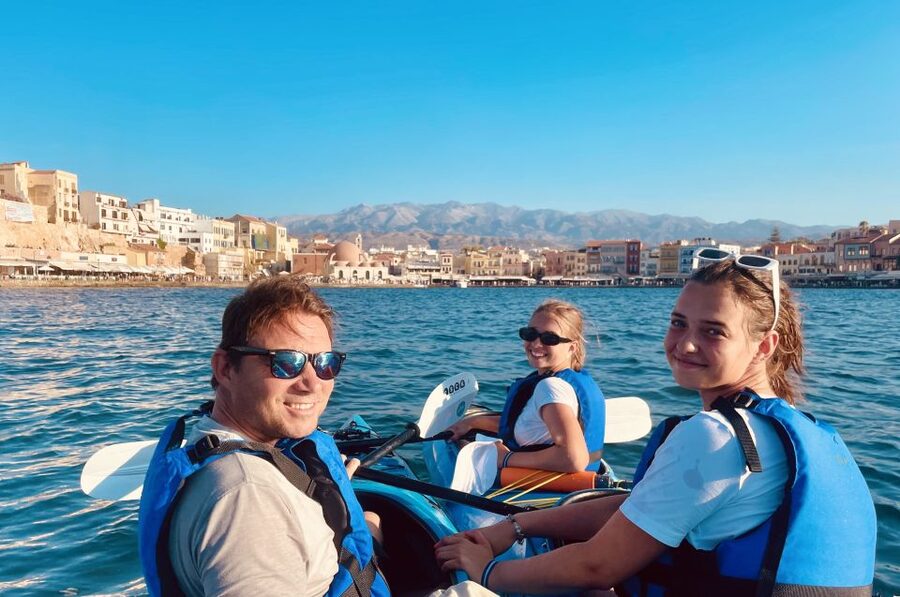 Chania: Morning Sea Kayak Tour Along the Coastline - Key points at a glance