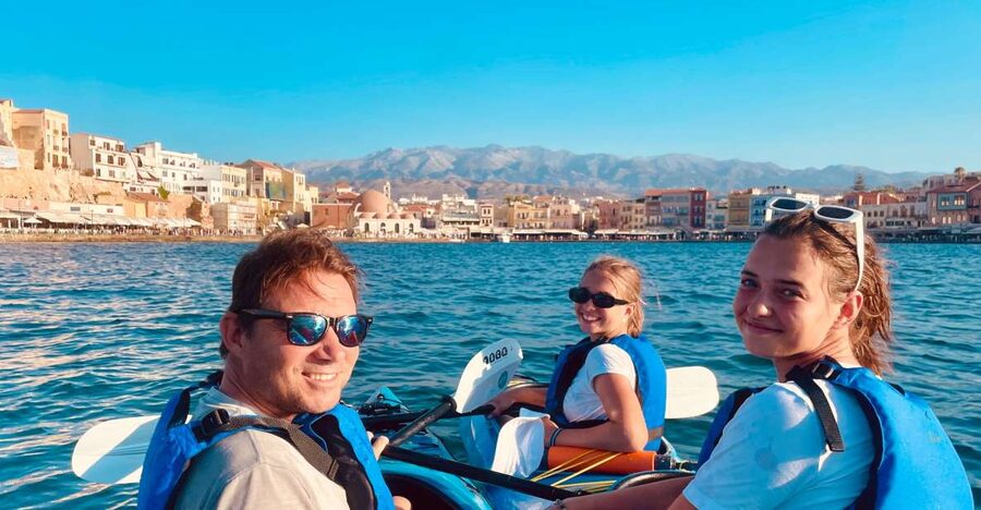 Chania: Morning Sea Kayak Tour Along the Coastline - What the guide adds
