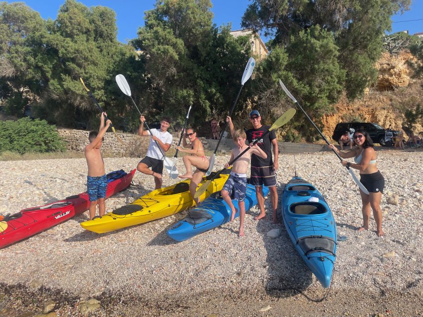 Chania: Morning Sea Kayak Tour Along the Coastline - Lazareto island and the half-hour swim
