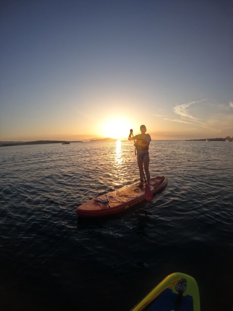 Chania: Stand-up Paddleboard Coastal Sunset Experience - Getting comfortable on the board with Socrates