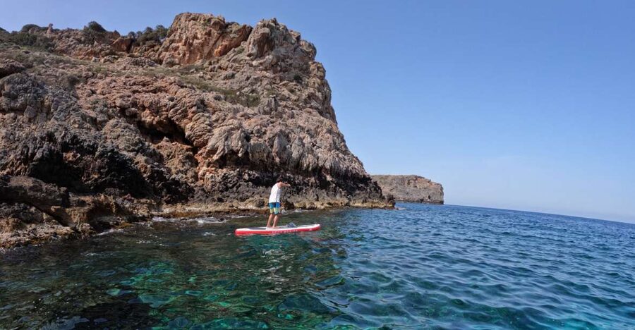 Chania: Stand-up Paddleboard Tour to Lazareta Island - Paddling along the Chania waterfront