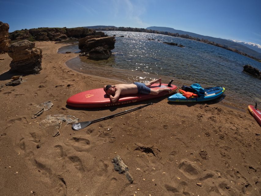 Chania: Stand-up Paddleboard Tour to Lazareta Island - Crossing to Lazareta Island