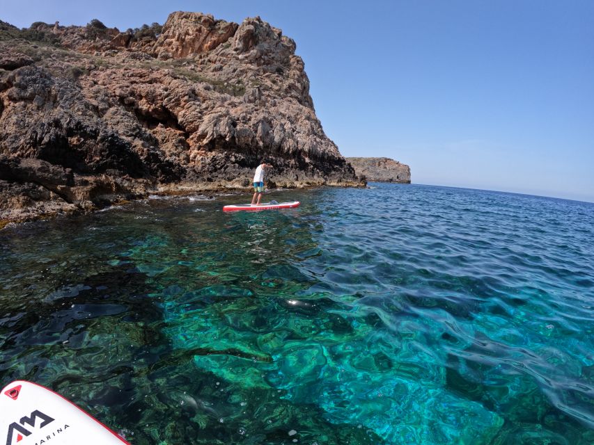 Chania: Stand-up Paddleboard Tour to Lazareta Island - Starting at New Chora and learning the basics