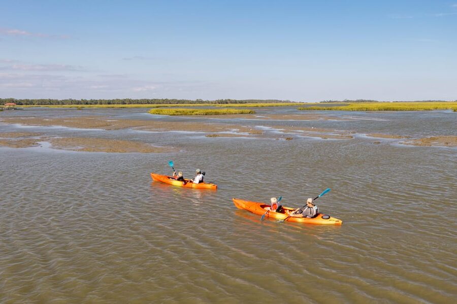 Charleston: Folly Beach Afternoon Kayak Dolphin Safari - Booking flexibility and small practical details