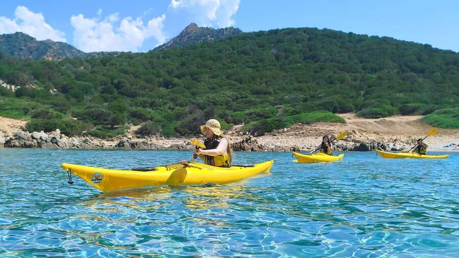 Chia: kayak tour to Tuerredda with snorkeling - Why Tuerredda works so well by kayak