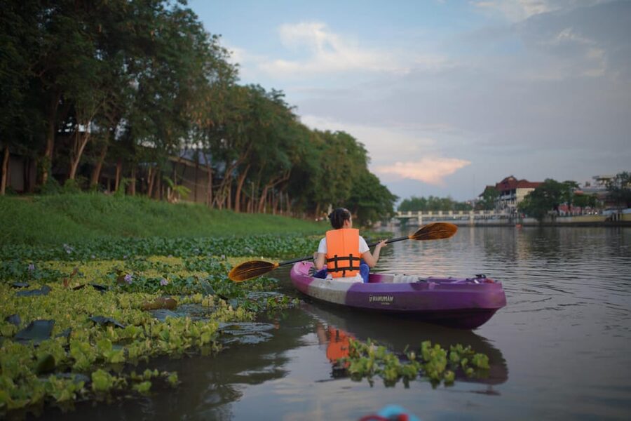 Chiang Mai:Explore kayaking through Mae Ping River on sunset - Is $24 good value?