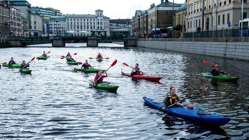 City Kayak Tour - Key points for your Gothenburg kayak outing