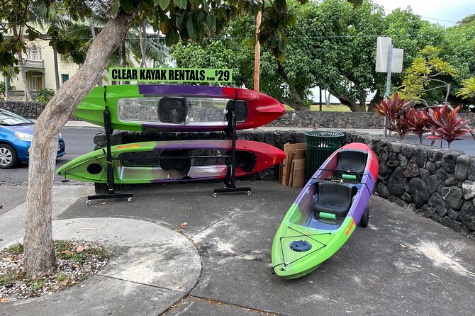 Clear Bottom Kayak Rentals in Kailua-Kona - Key points to know before you go