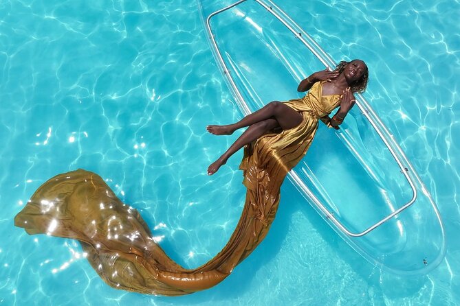 Clear kayak & Bamboo raft ARUBA! Same Day Delivery! PACKAGE DEAL! - Who will get the most from this experience?