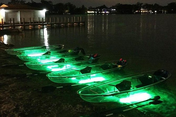 Clear Kayak Glow in the Dark Tour Through Winter Park - Grand homes and local stories along the shore