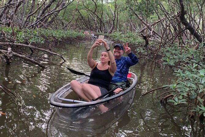 Clear Kayak Guided Eco Tour in North Naples - Entering the mangrove tunnels