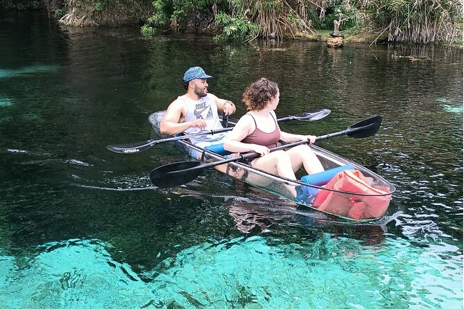 Clear Kayak or Paddleboard Manatee Adventure - Clear kayak or paddleboard?