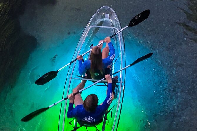 Clear Kayak Sunset Glow Tour - What the 75-minute route feels like