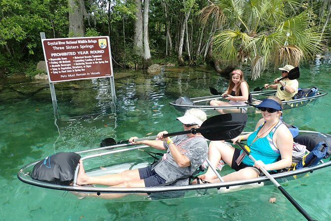 Clear Kayak Three Sisters Springs & Manatee Tour Of Crystal River - Practical details that matter