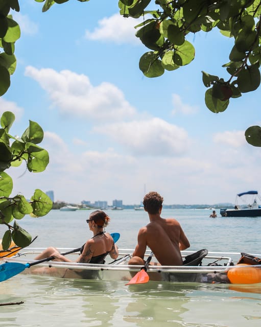 Clearwater: Guided Clear Kayaking Tour - Seeing Clearwater from below the surface