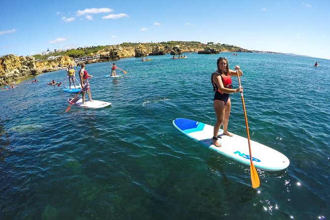 Cliffs & Caves Stand Up Paddle Adventure - Returning to Praia da Coelha