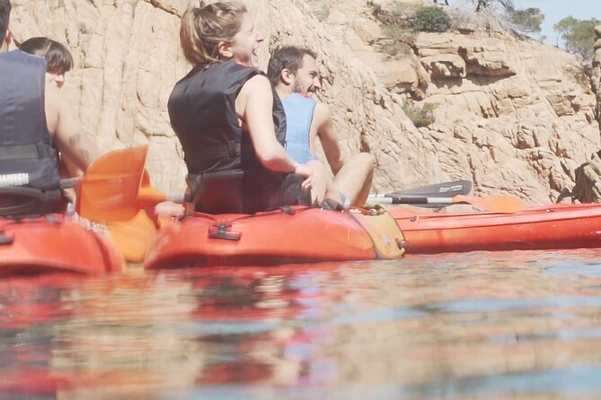 Costa Brava: Kayak, Snorkel, Photos, Lunch, Beach & Cliff Jump! - Three hours among caves, coves, and cliffs