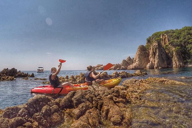 Costa Brava Tour with Kayak & Lagoon Snorkeling - Swimming, snorkeling, and the optional cliff jump