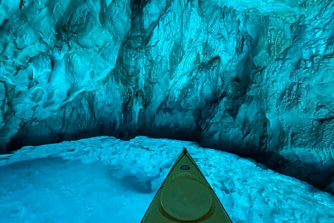 Cova dels Orguens: Cave Exploring Kayak & Snorkel Tour in Javea - Dragon’s Cave and the changing sea