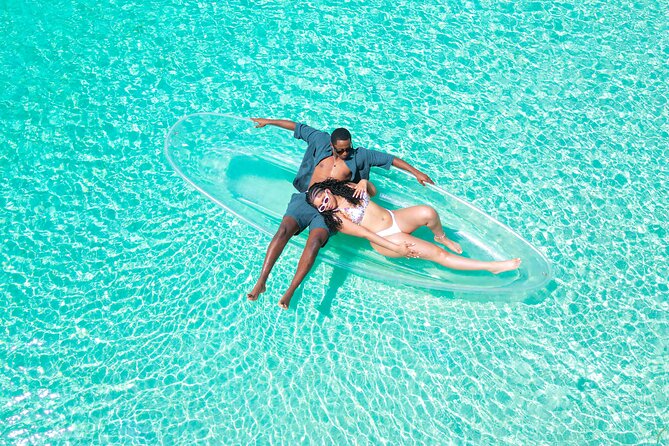 Crystal Clear Kayak Drone Photography Antigua - Who will enjoy this most