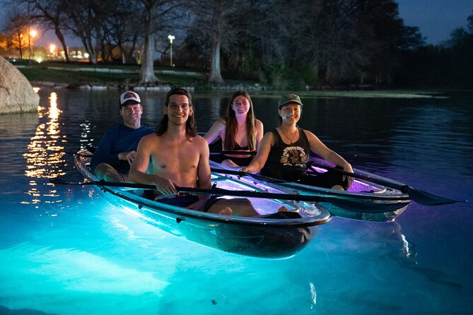 Crystal Kayak Glow Tour - Meeting at City Park for a 9:45 pm start