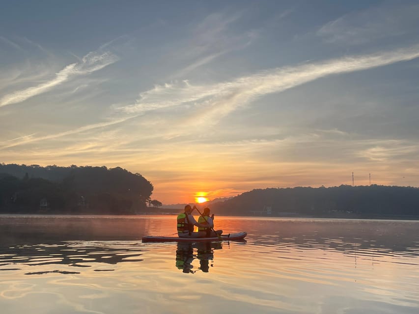 Da Lat: Tuyen Lam Lake Kayak or SUP Tour - Choosing between sunrise, morning, and sunset
