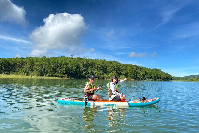 DALAT: Trekking Pinhatt & Sup/Kayaking Tuyen Lam Lake Tour - Hiking Pinhatt Peak above Tuyen Lam Lake