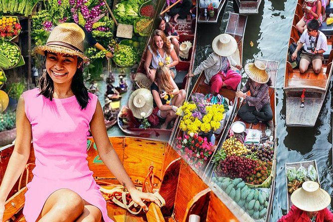 Damnoen Saduak Floating Market & Paddle Boat Adventure - Two to three hours around Damnoen Saduak