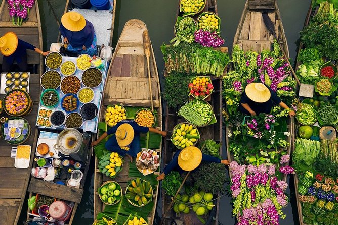 Damnoen Saduak Floating Market with Paddle Boat Ride (ex Bangkok) - The Paddle Boat Ride Through Damnoen Saduak