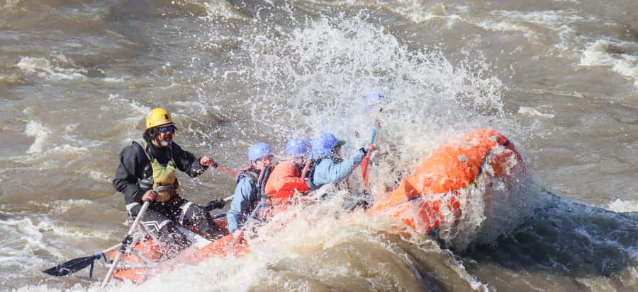 Denali, Alaska: Canyon Wave Raft Class III-IV Paddle/Oar - What the 3.5-hour schedule feels like