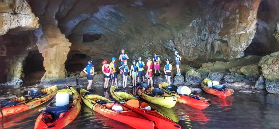 Dénia: Cova Tallada kayak trip - Starting at Les Rotes beach