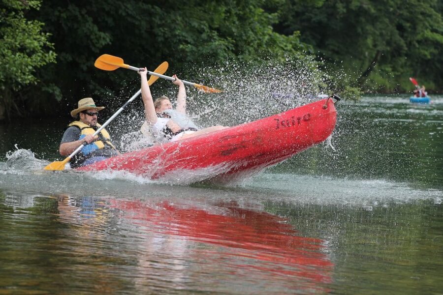 Descent of the Sella river in a canoe - Finishing at 7, 10, or 15 kilometers