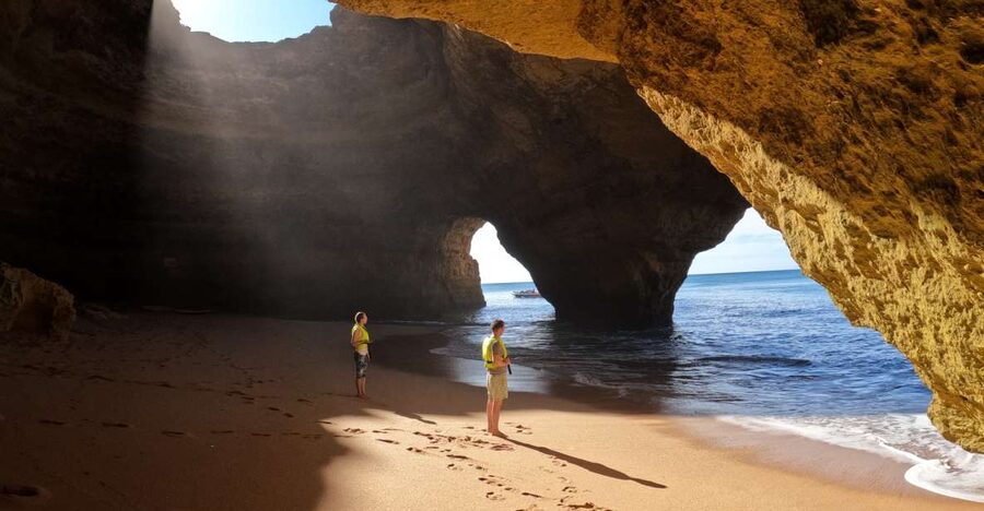 Discover Benagil Caves on a Guided Paddle-boarding Tour - The short paddle to Benagil Sea Cave