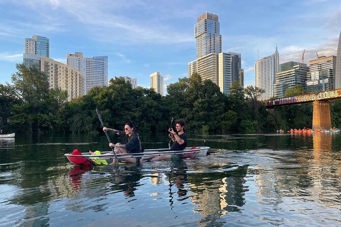 Downtown Austin Skyline Clear Kayak Tour at Lady Bird Lake - What the $55 price really covers