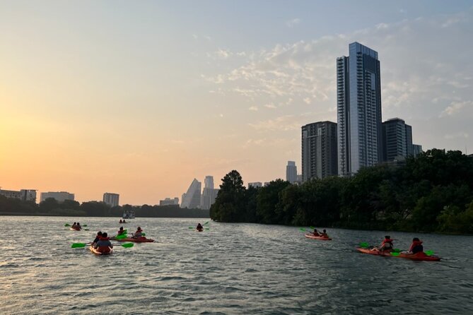 Downtown Austin Sunset Kayak Tour with 1.5 Million Bats - The dark paddle back to downtown