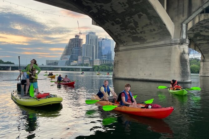 Downtown Austin Sunset Kayak Tour with 1.5 Million Bats - What the $59 price includes