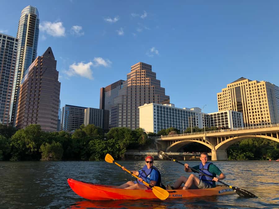 Downtown Sunset Tandem Kayak with 1.5M Bats - Is $54 a fair price?