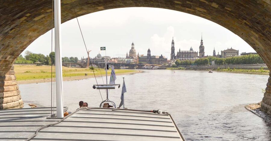 Dresden: Paddle Steamer Cruise & Canaletto View - Commentary, announcements, and the app