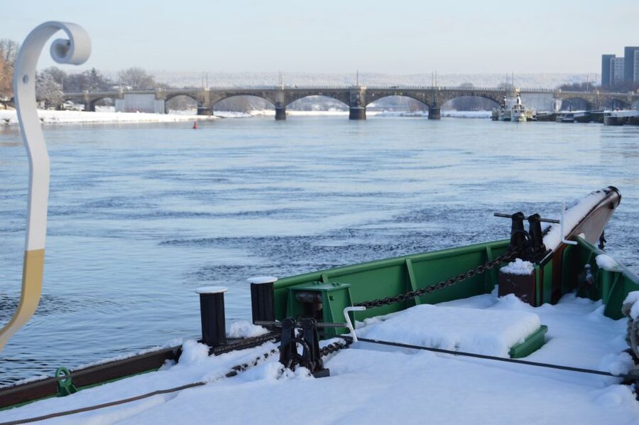 Dresden: Paddle Steamer Winter Cruise to Pillnitz - Dresden’s Old Town from the Elbe