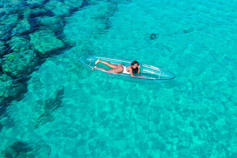 Drone Clear Kayak Barbados Photoshoot - Key points to know before you book