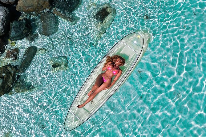 Drone Clear Kayak Barbados Photoshoot Experience - A Barbados photo session, not a kayak outing