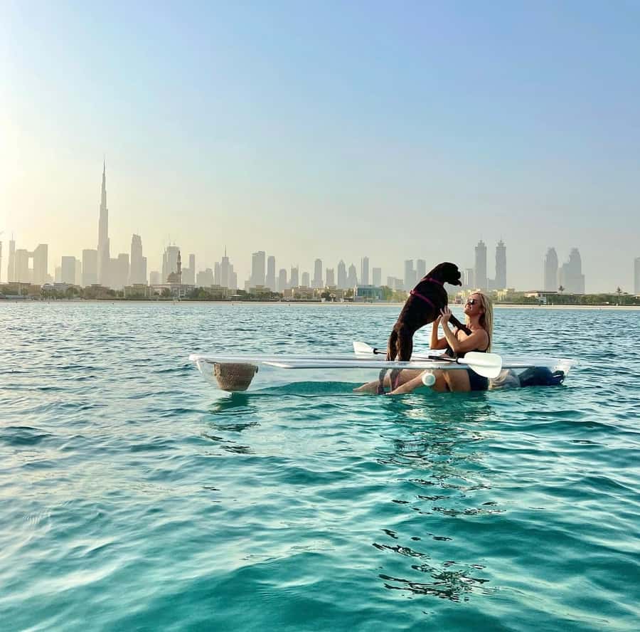 Dubai: Clear Kayaking Experience with Burj Khalifa View - What this one-hour Dubai kayak trip is really like