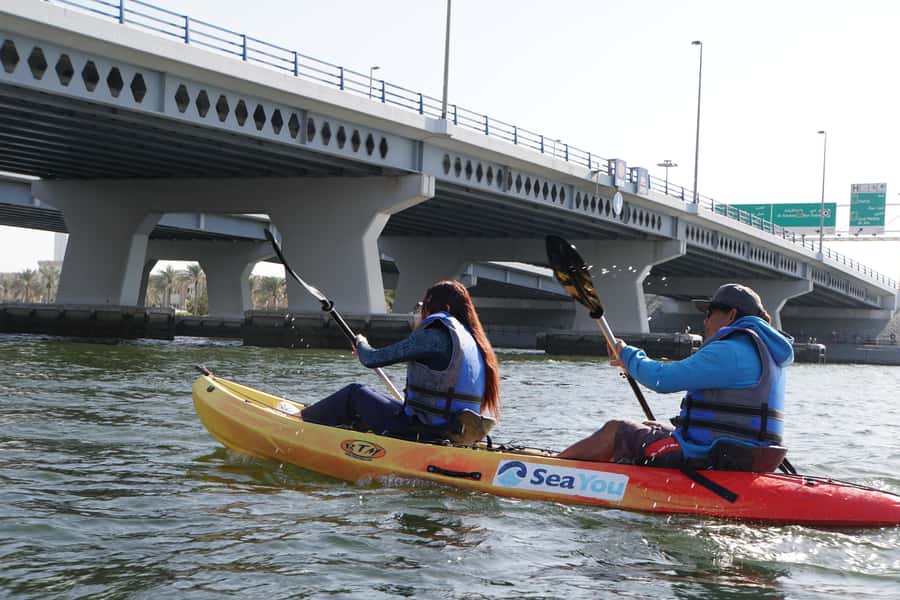 Dubai: Sunset/Night Dubai Creek Kayak Tour - Why Dubai Creek is a good place to paddle