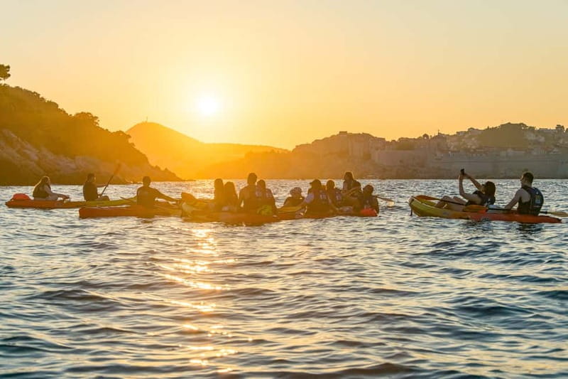 Dubrovnik: Guided Sunset Sea Kayaking Tour with Wine - FAQ